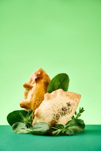 Empanada mit Spinat